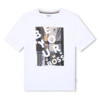 T-shirt met korte mouwen BOSS 
                    BOY