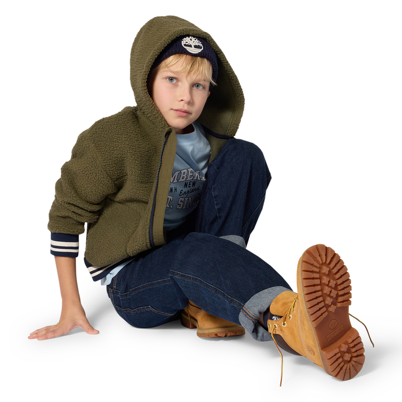 Cardigan &agrave; capuche TIMBERLAND 
                        GARCON