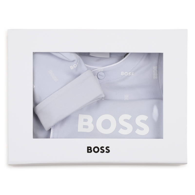 ENSEMBLE PYJAMA + BAVOIR + BONNET BOSS 
                        GARCON