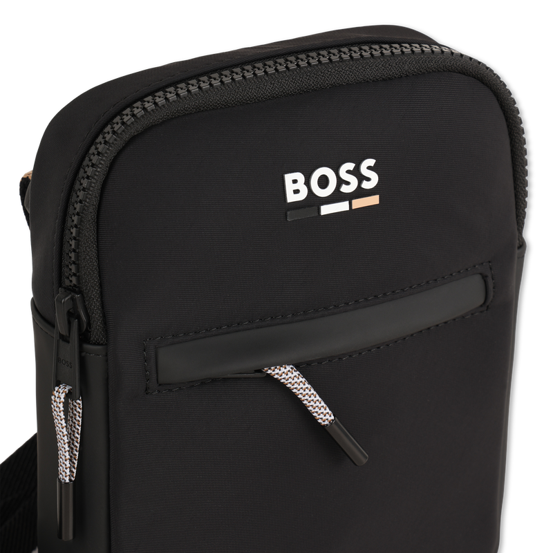 Sac besace en textile enduit BOSS 
                        GARCON