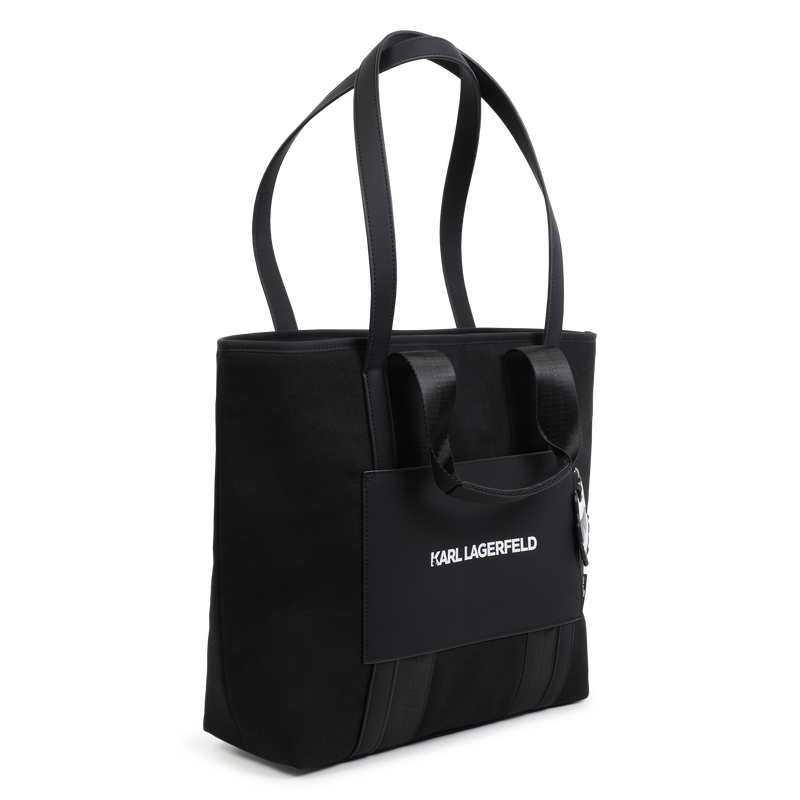 Cabas avec badge CHOUPETTE KARL LAGERFELD KIDS 
                        FILLE