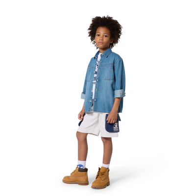 T-SHIRT MET KORTE MOUWEN TIMBERLAND BOY