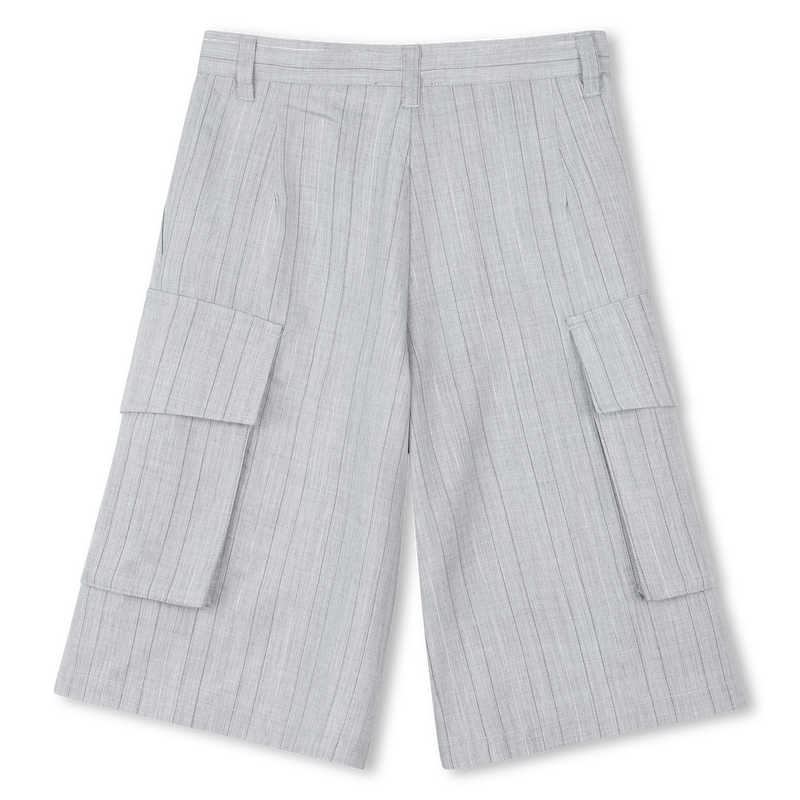 Short long &agrave; rayures tiss&eacute;es DKNY 
                        FILLE