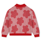Geknoopt vestje met bloemen KENZO KIDS 
                    GIRL