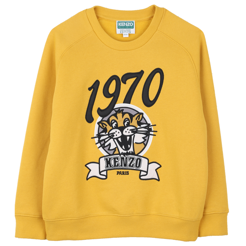 Sweatshirt à col rond KENZO KIDS 
                        GARCON