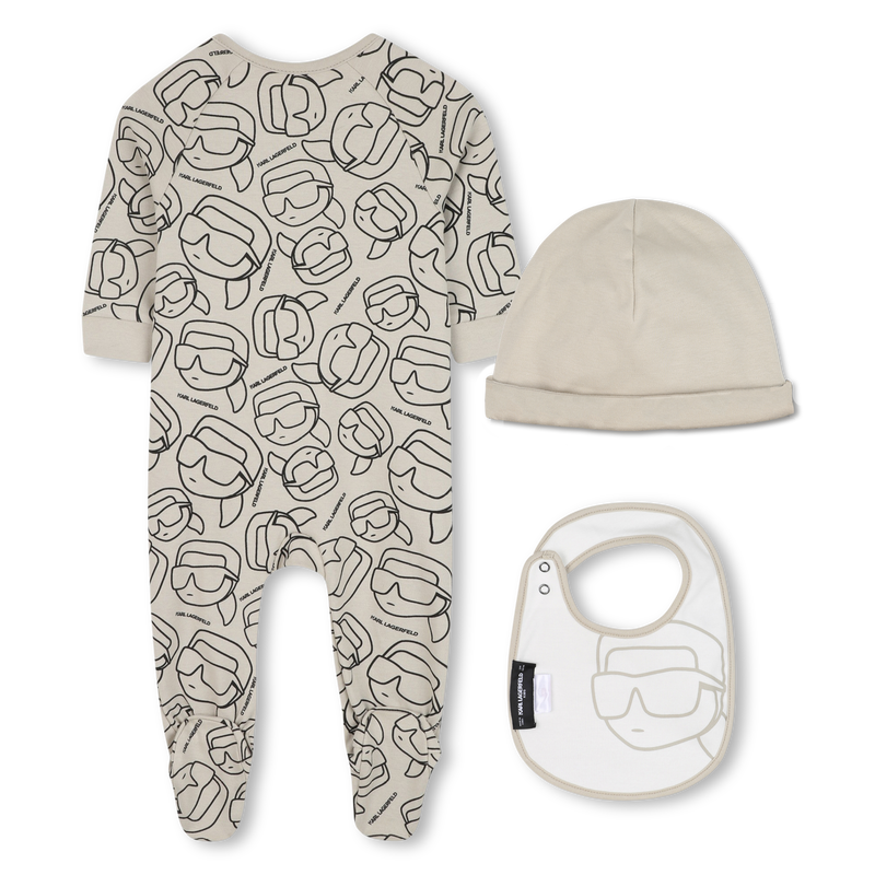 3-delige pyjamaset KARL LAGERFELD KIDS 
                        BOY