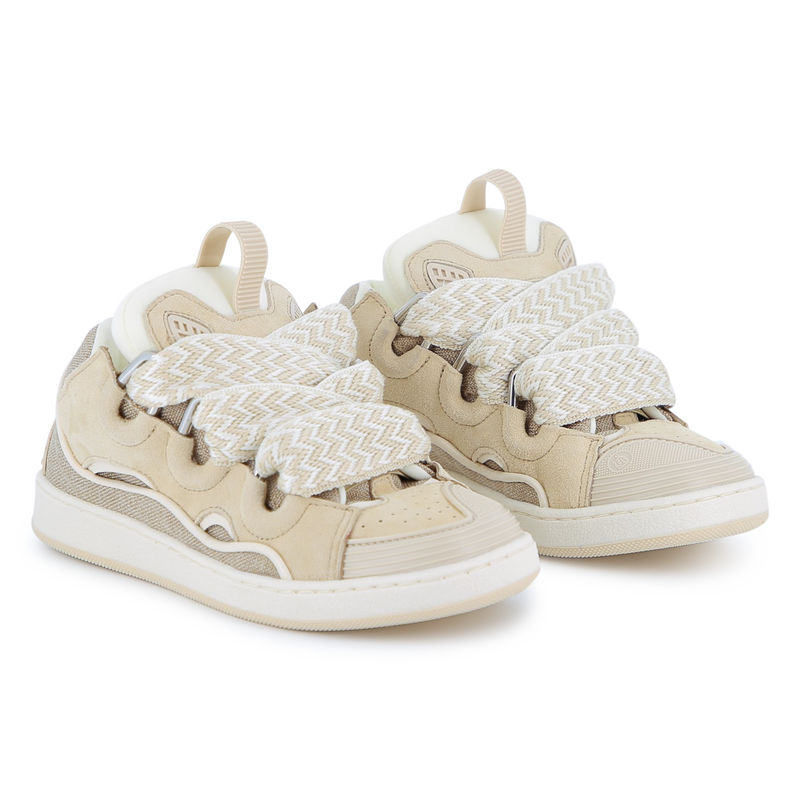 SNEAKERS MET VETERS LANVIN 
                        GIRL