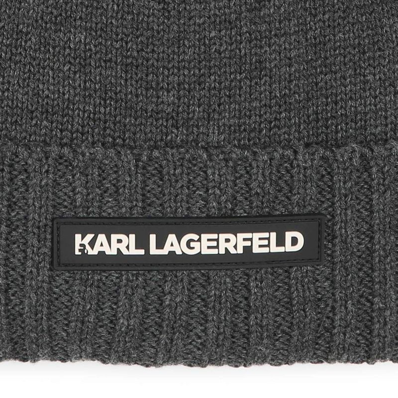 Bonnet en tricot KARL LAGERFELD KIDS 
                        GARCON