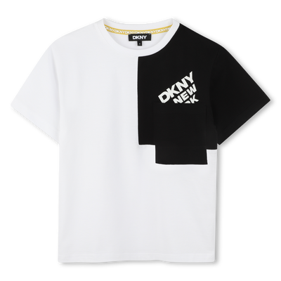 Wijd T-shirt met borstzakje DKNY UNISEX