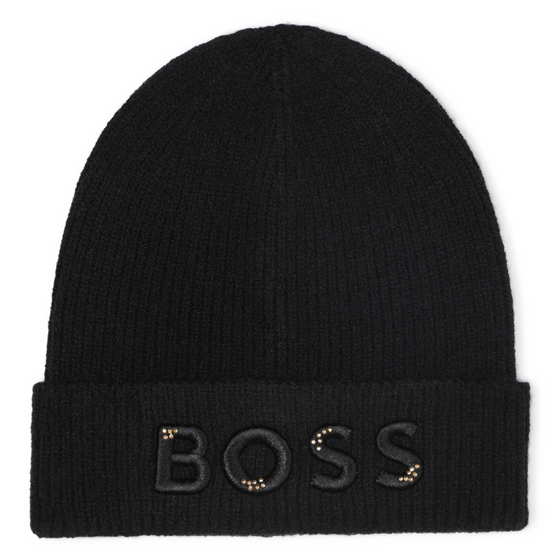 Bonnet tricot BOSS 
                        FILLE