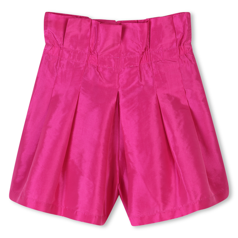 Short de c&eacute;r&eacute;monie en taffetas KARL LAGERFELD KIDS 
                        FILLE