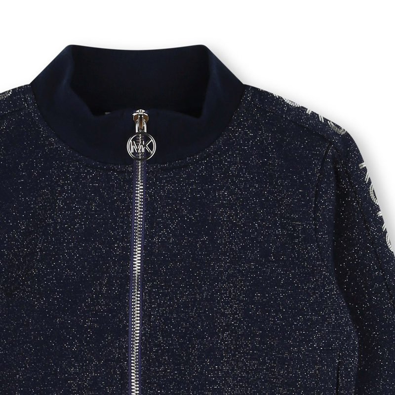 Cardigan molletonn&eacute; paillet&eacute; MICHAEL KORS 
                        FILLE