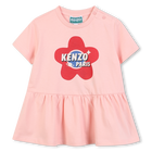 Robe &agrave; manches courtes KENZO KIDS 
                    FILLE