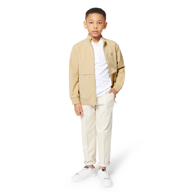 Sweat-shirt zipp&eacute; uni BOSS GARCON