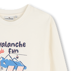 T-shirt met lange mouwen KIDS AROUND 
                    GIRL