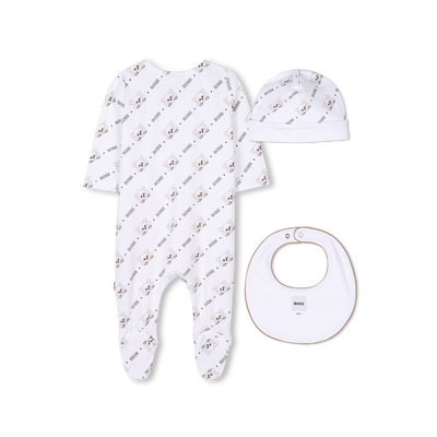 Ensemble pyjama, bonnet et bavoir BOSS UNISEXE
