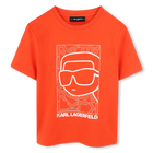 T-SHIRT, ORANJE, hi-res