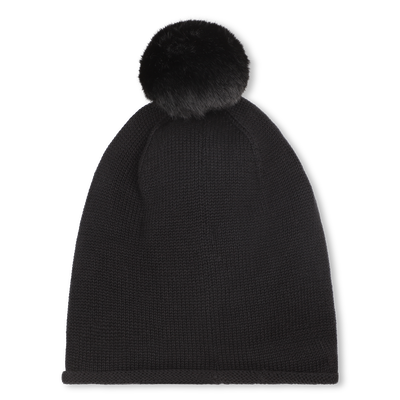 Gebreide muts KARL LAGERFELD KIDS GIRL