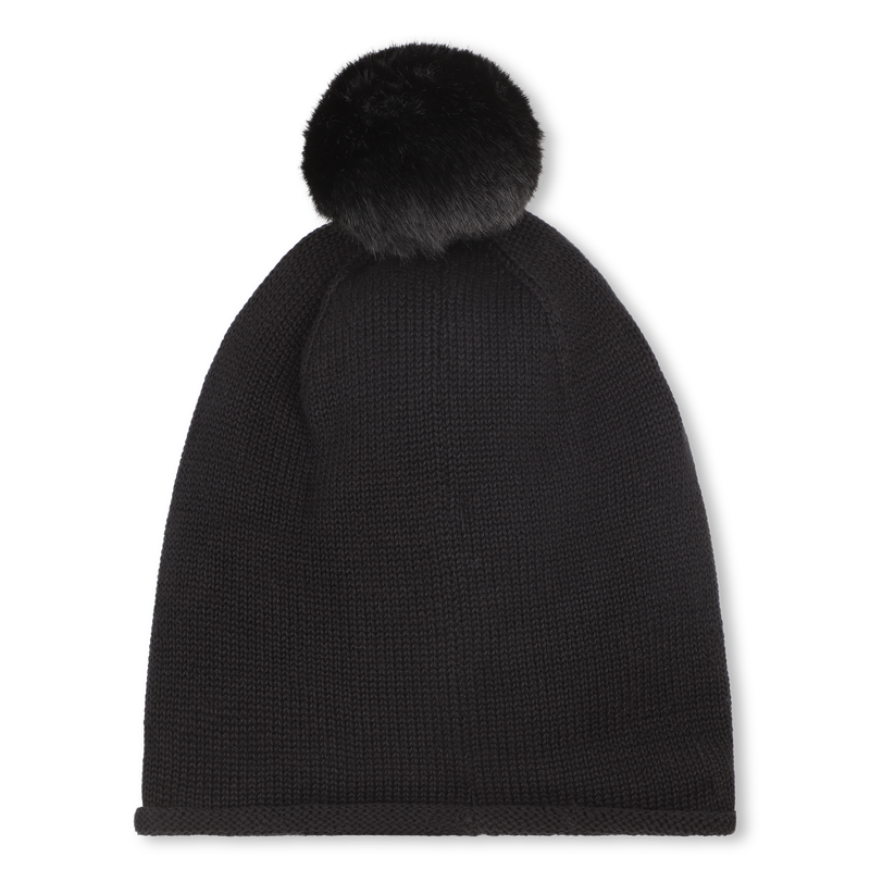 Gebreide muts KARL LAGERFELD KIDS 
                        GIRL