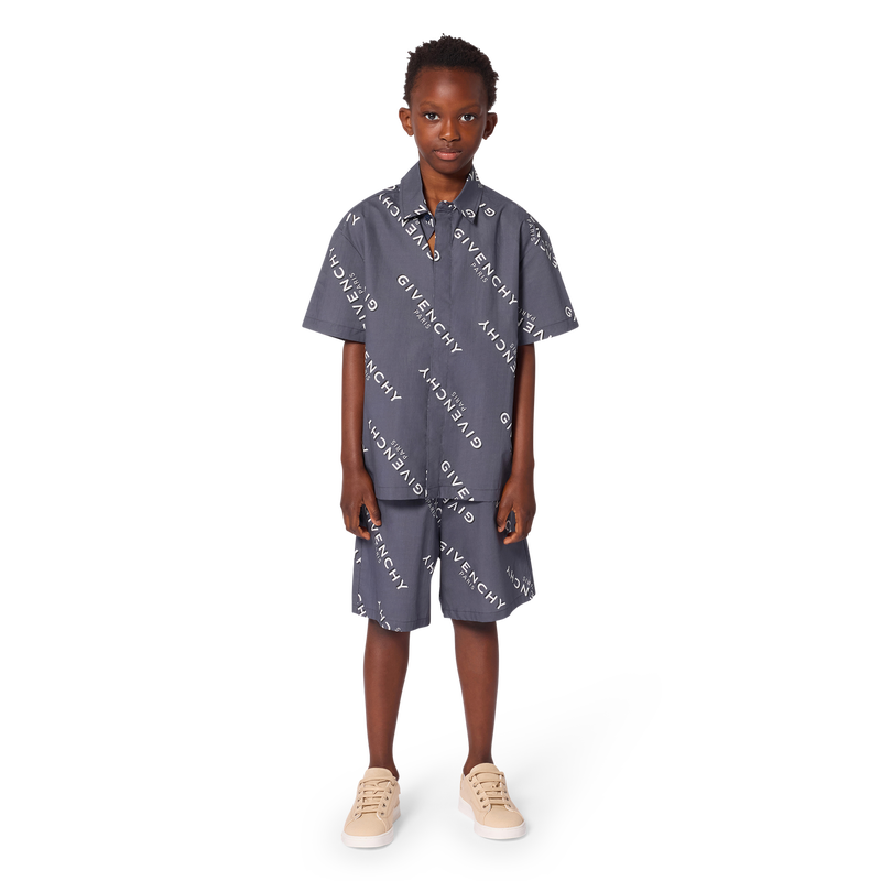 SHIRT EN KORTE BROEK SET GIVENCHY 
                        BOY