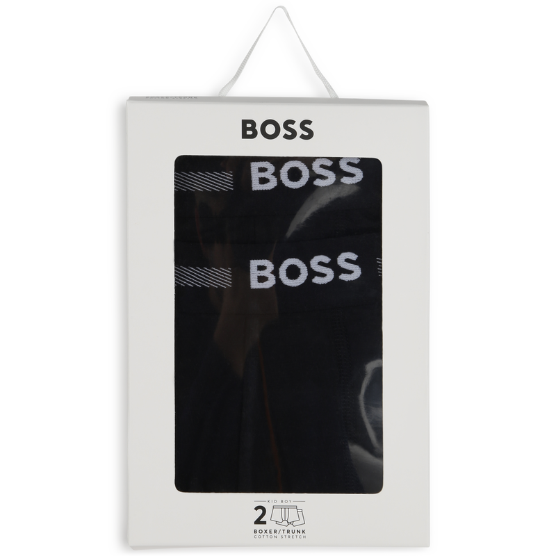 Set van 2 katoenen boxershorts BOSS 
                        BOY