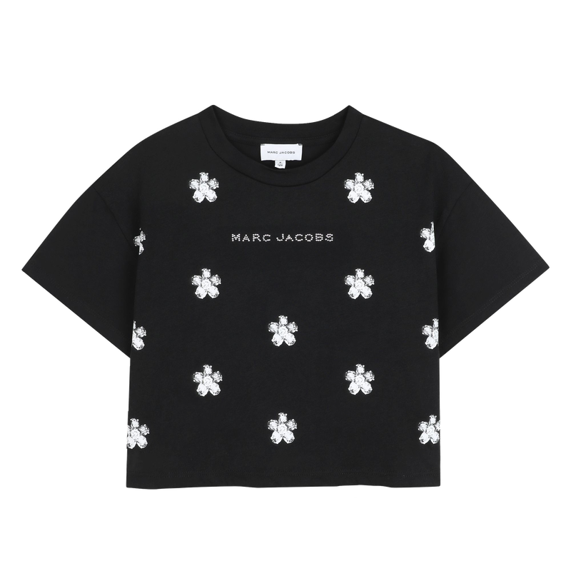 T-shirt &agrave; manches courtes MARC JACOBS 
                        FILLE