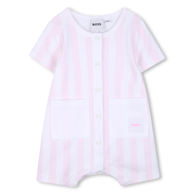 COMBISHORT &Agrave; RAYURES BOSS FILLE