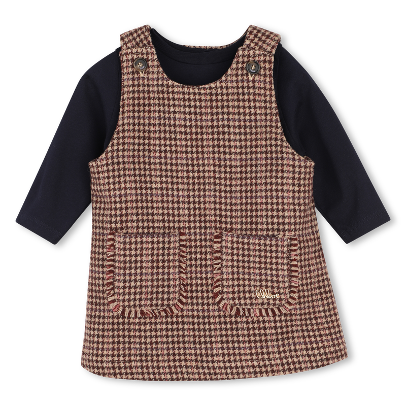 Ensemble robe et tee-shirt CHLOE 
                        FILLE