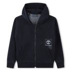 Cardigan &agrave; capuche molletonn&eacute; TIMBERLAND 
                    GARCON