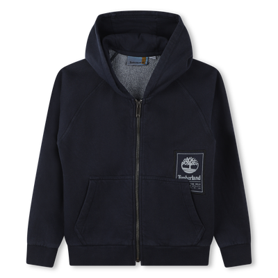 Cardigan &agrave; capuche molletonn&eacute; TIMBERLAND GARCON