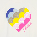 Mooie jurk van twee materialen BILLIEBLUSH 
                    GIRL