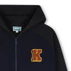 Cardigan &agrave; capuche KENZO KIDS 
                    GARCON