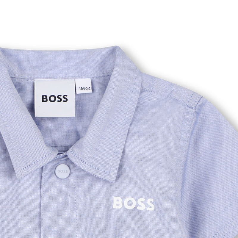 ENSEMBLE CHEMISE + SHORT BOSS 
                        GARCON