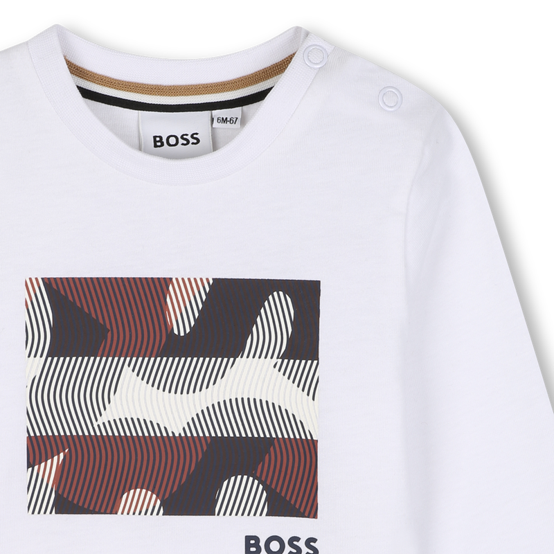 Tee-shirt manches longues BOSS 
                        GARCON