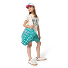 Short imprim&eacute; vichy KIDS AROUND 
                    FILLE