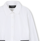 Chemise manches longues KARL LAGERFELD KIDS 
                    FILLE
