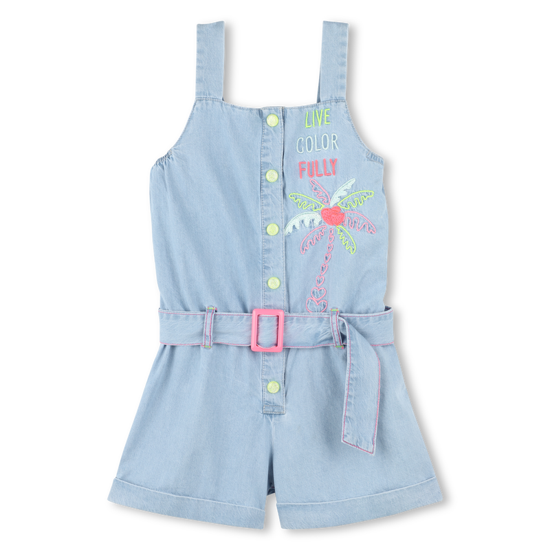 Combinaison short &agrave; bretelles BILLIEBLUSH 
                        FILLE