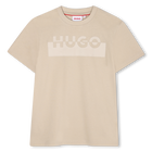 T-shirt met korte mouwen HUGO 
                    BOY