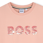 T-shirt &agrave; manches courtes BOSS 
                    FILLE