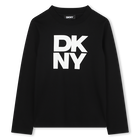 T-shirt &agrave; manches longues DKNY 
                    UNISEXE