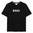 T-shirt met korte mouwen BOSS 
                    BOY