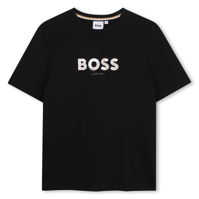 T-shirt met korte mouwen BOSS 
                        BOY