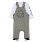 Overall- en T-shirtset KARL LAGERFELD KIDS 
                    BOY