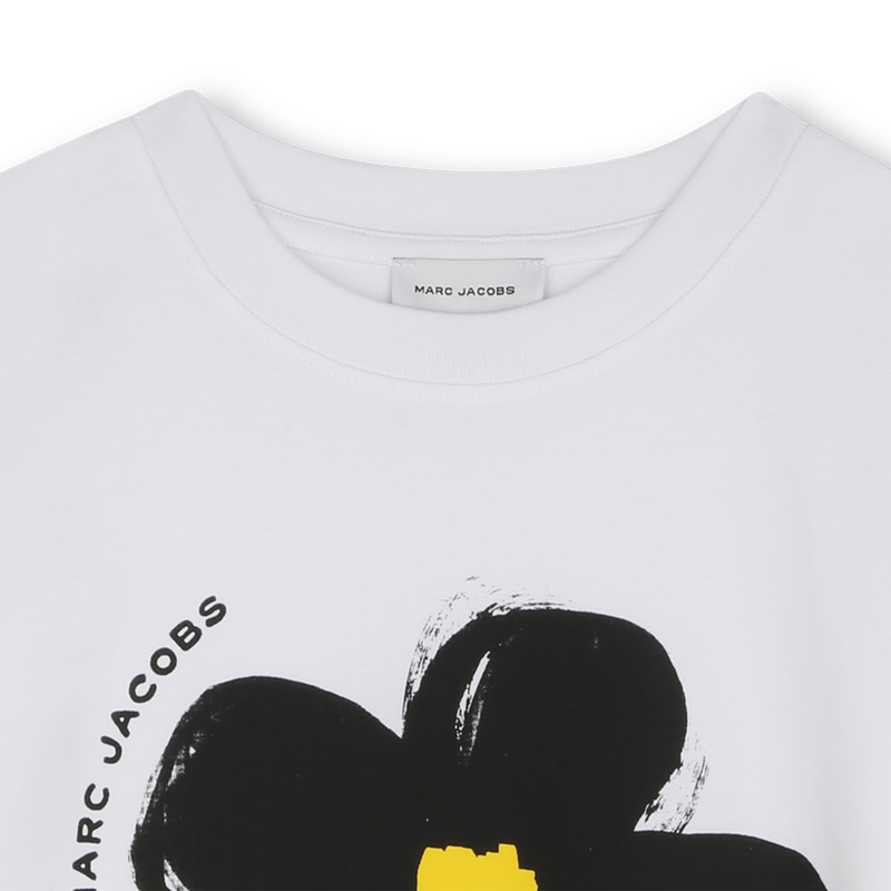 T-shirt met margrietjesprint MARC JACOBS 
                        GIRL