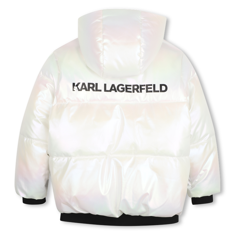Doudoune &agrave; capuche KARL LAGERFELD KIDS 
                        FILLE