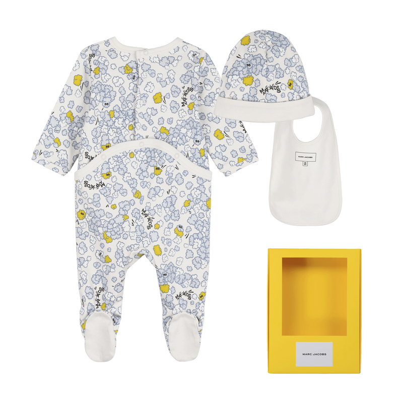 Ensemble pyjama, bonnet et bavoir MARC JACOBS 
                        UNISEXE