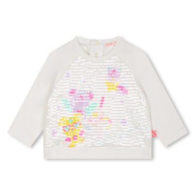 T-shirt orn&eacute; de sequins BILLIEBLUSH FILLE