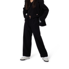 Pantalon &agrave; pinces et revers DKNY 
                    FILLE