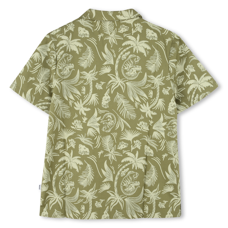 Overhemd van katoenen poplin BOSS 
                        BOY