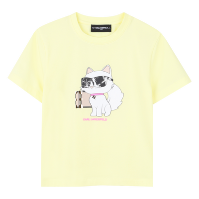 T-SHIRT MANCHES COURTES KARL LAGERFELD KIDS FILLE